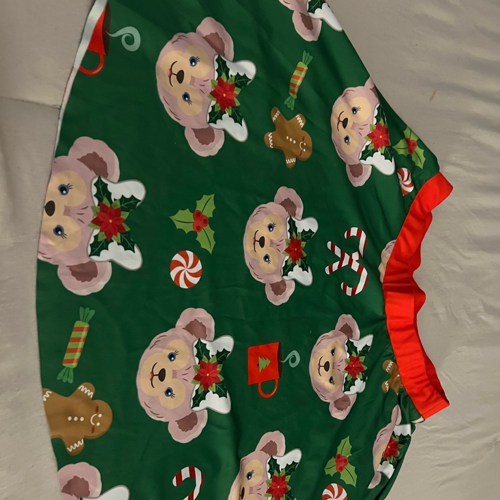 Shelly Mae Christmas skirt